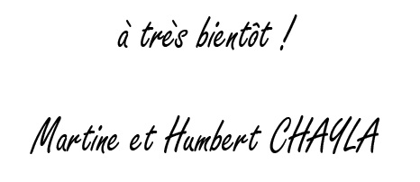 Martine et Humbert CHAYLA