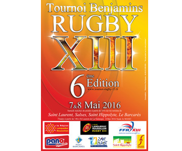 Tournoi Rugby à XIII 2015